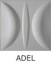 3D Reliefplatte - Wanddekor ADEL 3D Reliefplatte - Wanddekor ADEL