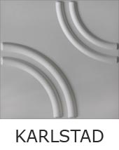 3D Reliefplatte - Wanddekor KARLSTAD 3D Reliefplatte - Wanddekor KARLSTAD