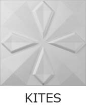 3D Reliefplatte - Wanddekor KITES 3D Reliefplatte - Wanddekor KITES