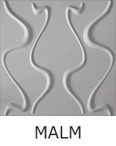 3D Reliefplatte - Wanddekor MALM 3D Reliefplatte - Wanddekor MALM