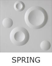 3D Reliefplatte - Wanddekor SPRING 3D Reliefplatte - Wanddekor SPRING